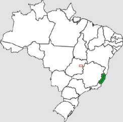 Mapa do Esprito Santo